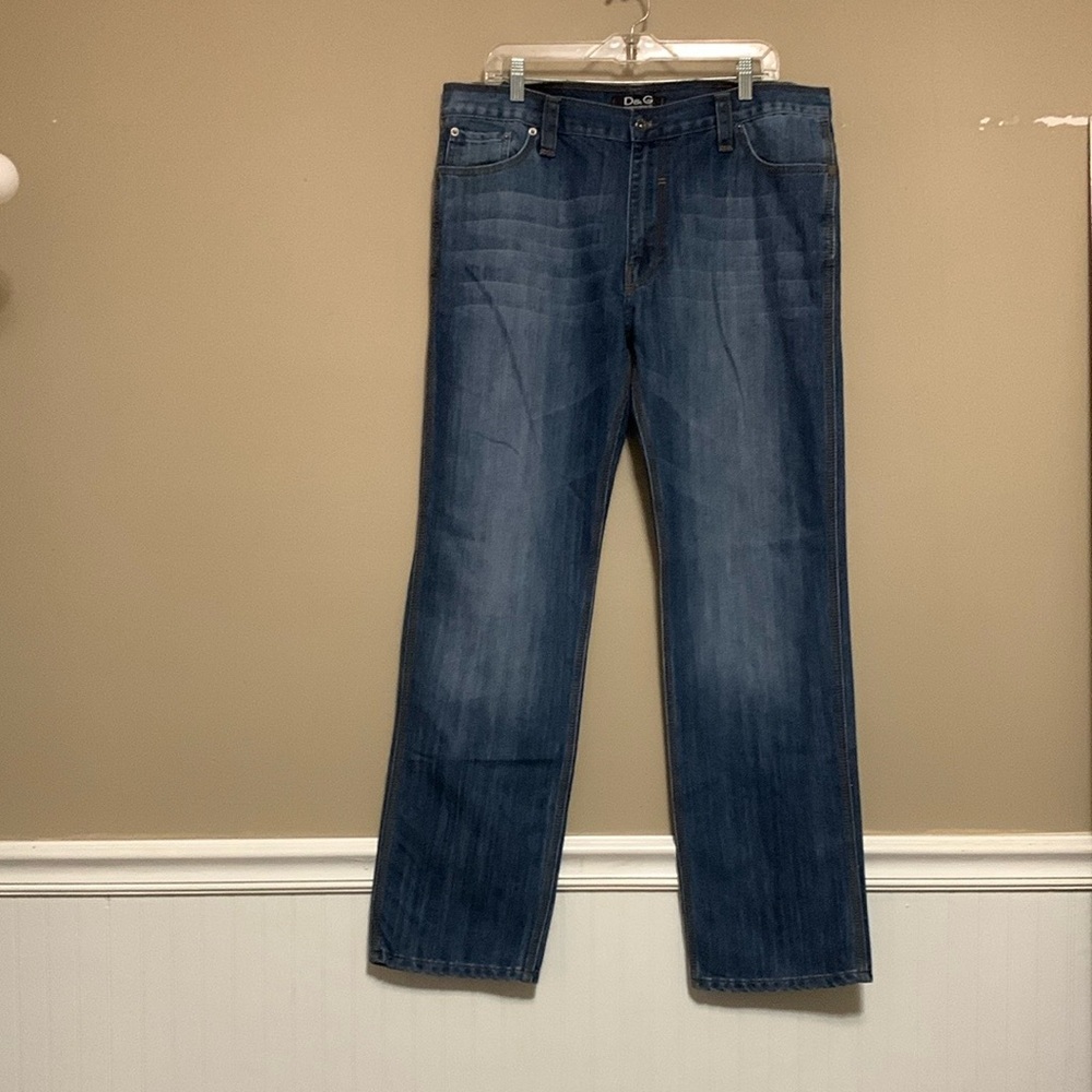 D&G Dolce & GABBANA Men's Regular Relax Cotton Denim Jeans SZ 40 Luxury Quite